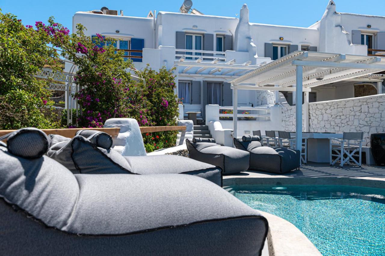9 Muses Villas Mykonos Ornos  Exterior foto