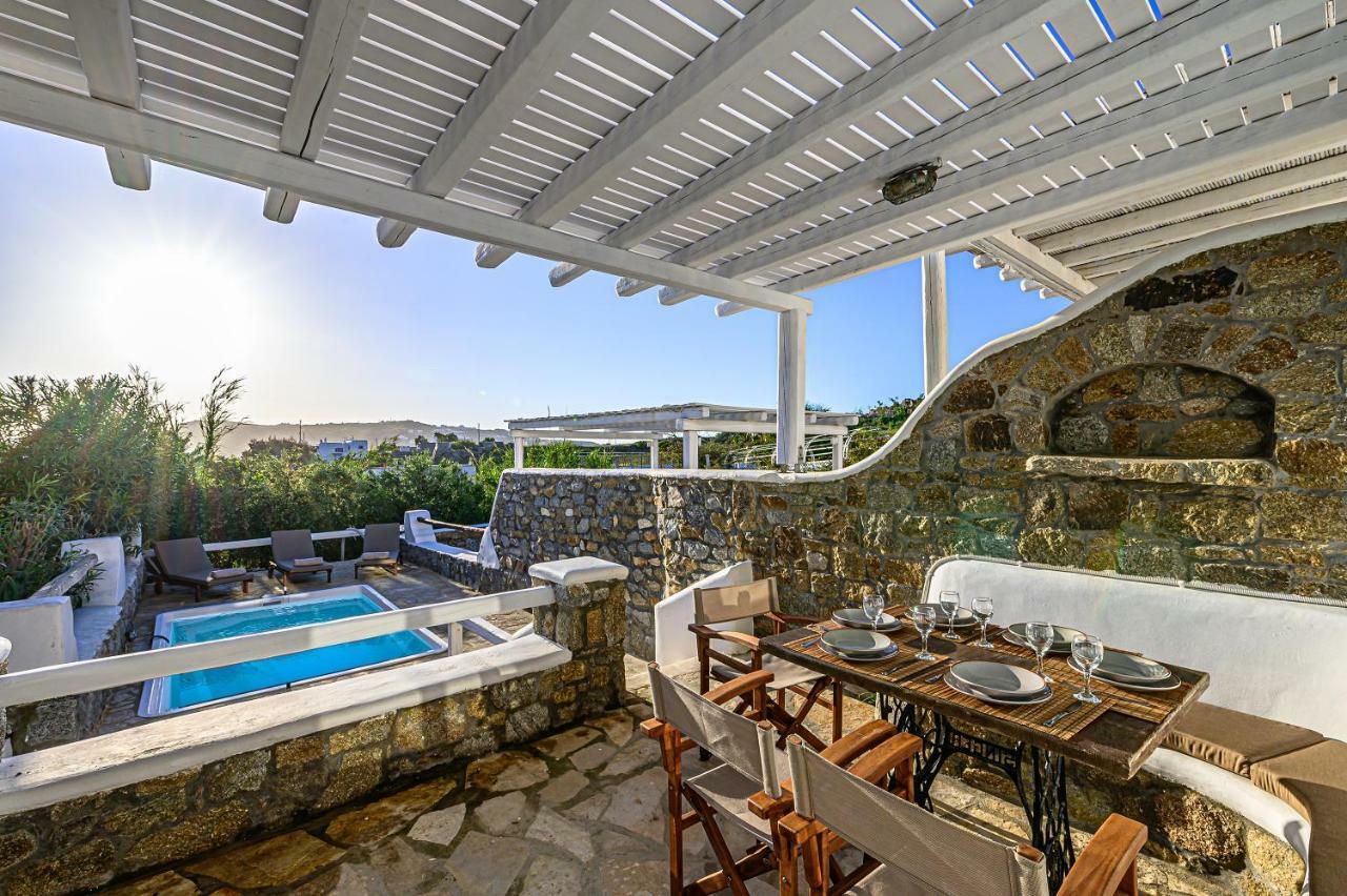 9 Muses Villas Mykonos Ornos  Exterior foto
