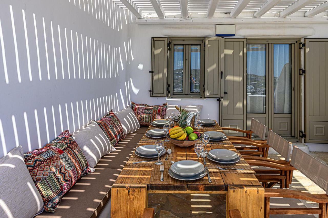 9 Muses Villas Mykonos Ornos  Exterior foto